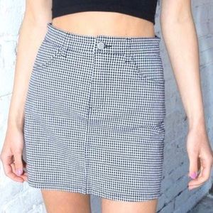 Plaid Brandy Melville Skirt